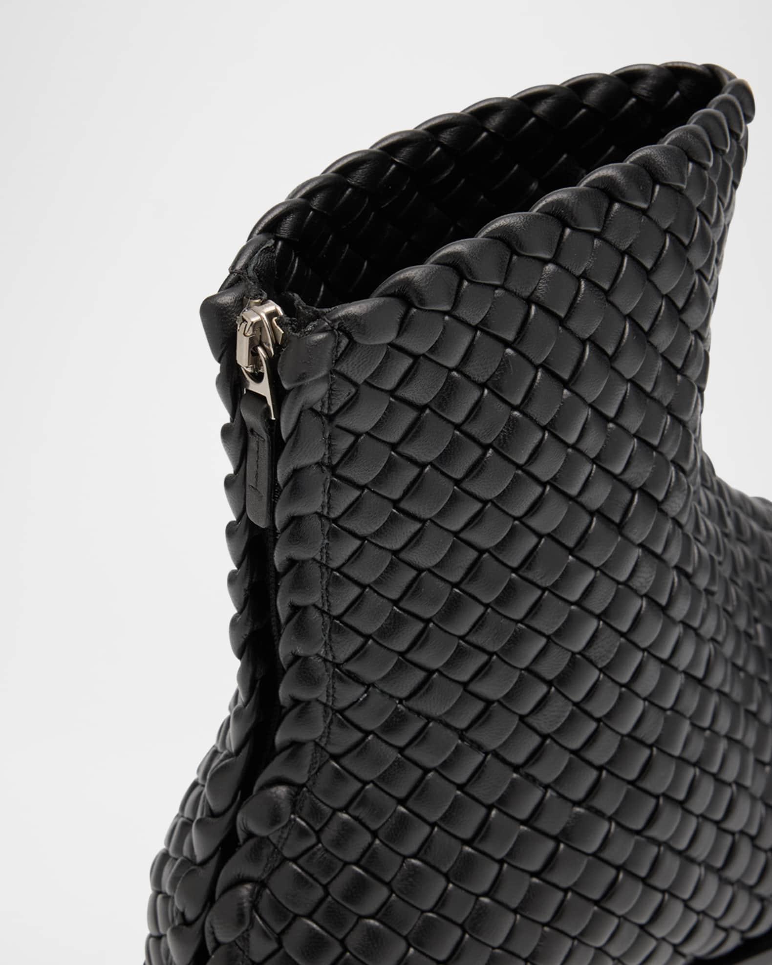 Men's Torino Intreccio Leather Zip Ankle Boots Product Image