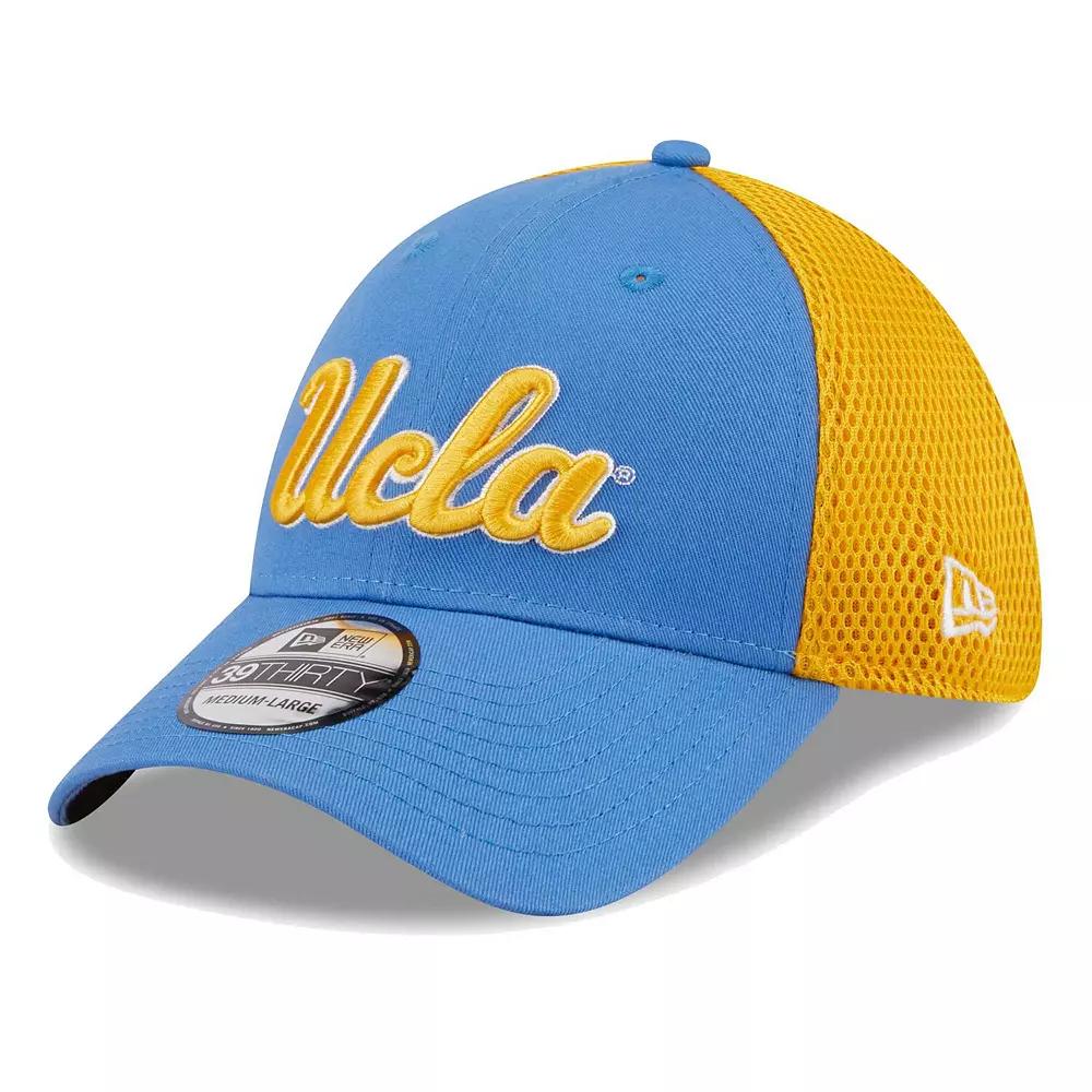 Men's New Era Blue UCLA Bruins Evergreen Neo 39THIRTY Flex Hat, Size: Medium/Large Product Image