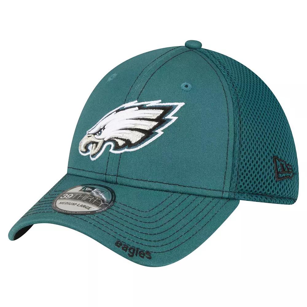 Men's New Era Midnight Green Philadelphia Eagles Neo 39THIRTY Flex Hat,  Product Image