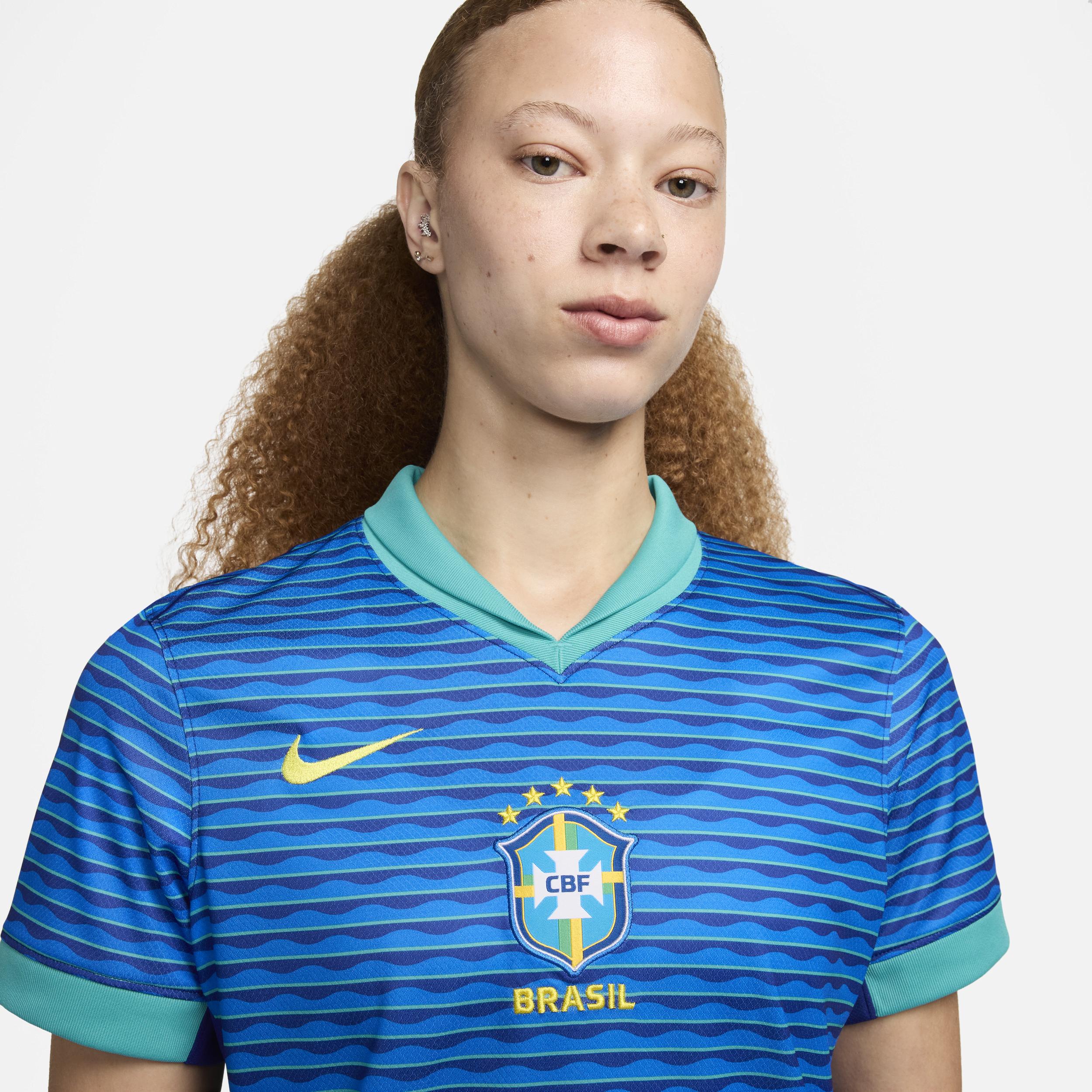 Brazil 2024 Stadium Away Nike Women's Dri-FIT Soccer Replica Jersey Product Image