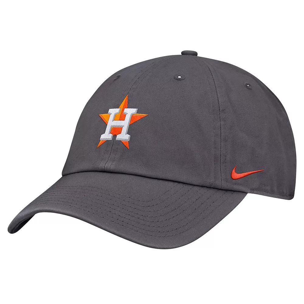 Men's Nike Gray Houston Astros Club Adjustable Hat, Size: Medium/Large, Grey Product Image