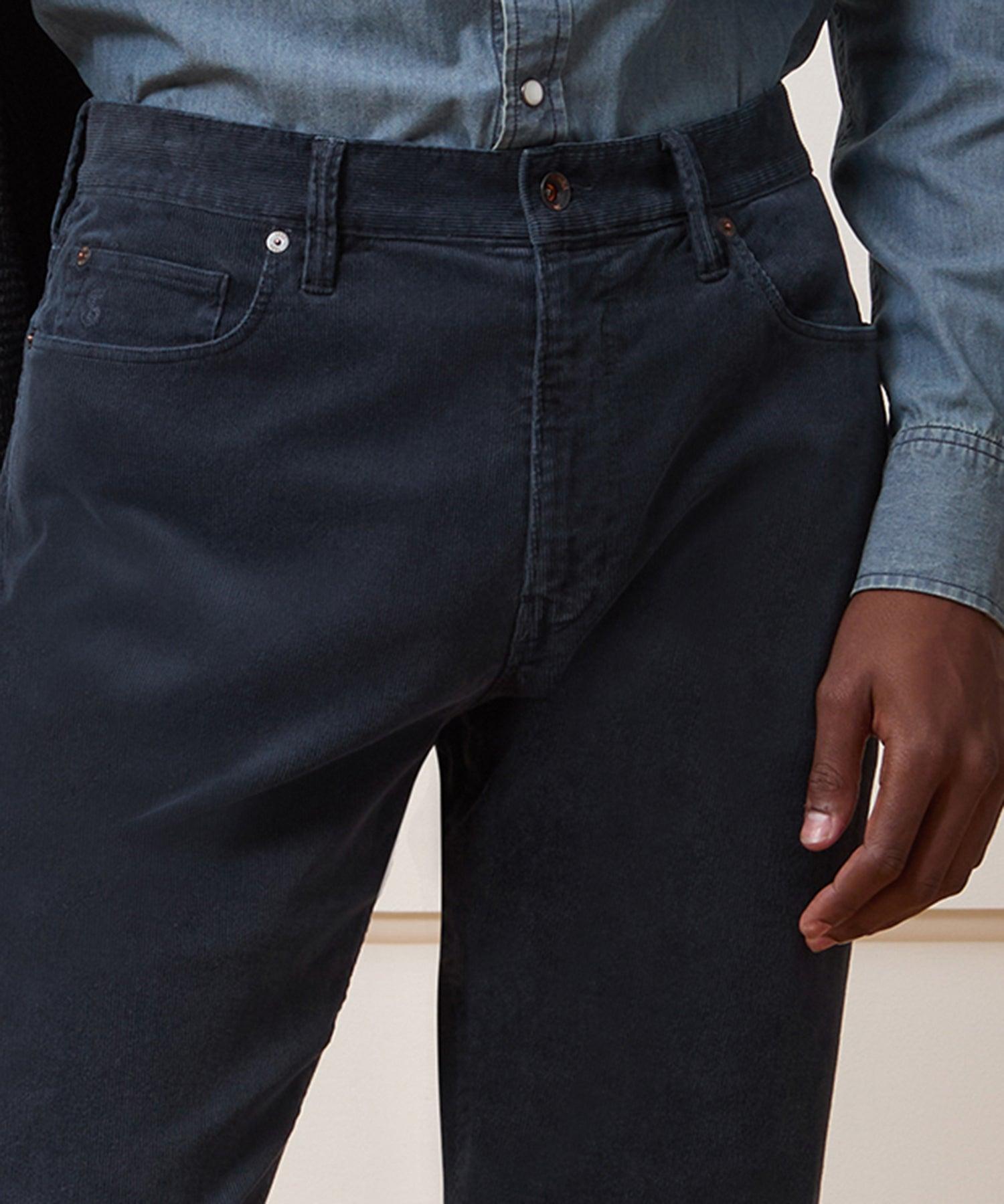 Straight 5-Pocket Corduroy Pant Product Image