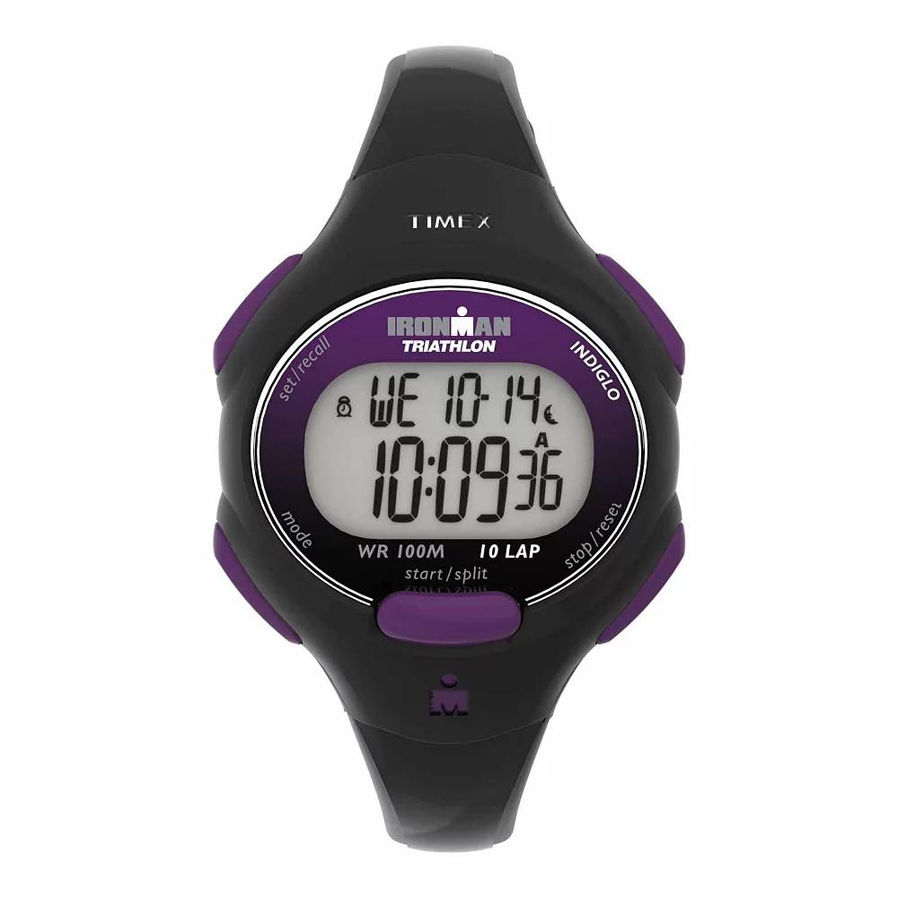Women's Timex Ironman Essential 10 Lap Digital Watch - Black T5K523JT Product Image