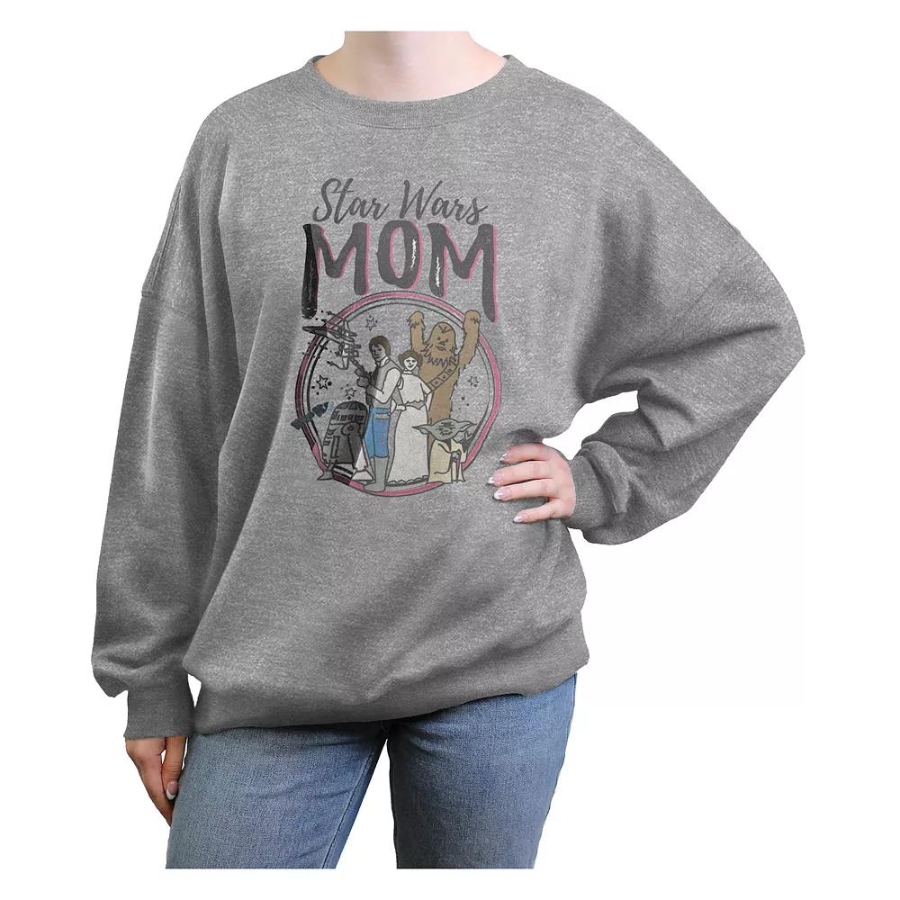 Women's Star Wars Mom Character Collage Over Product Image