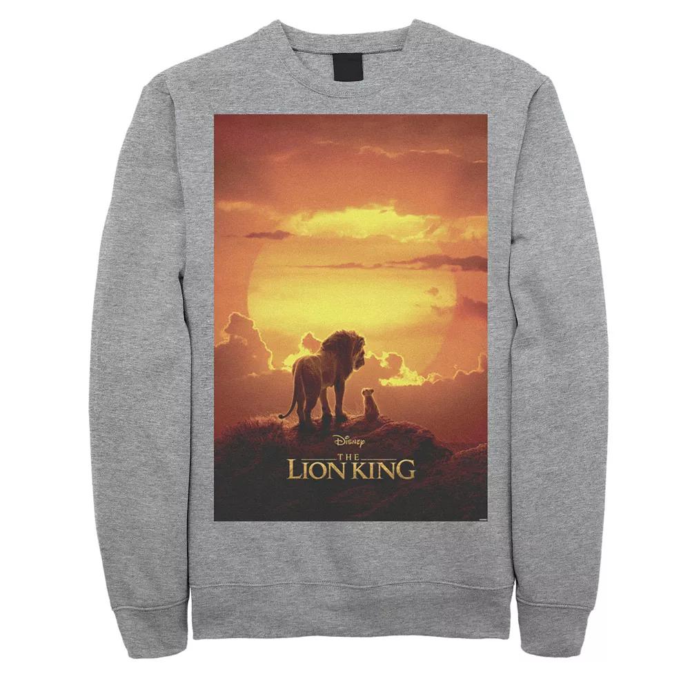 Disney's The Lion King Pride Rock Live Action Movie Poster Men's Fleece,  Product Image