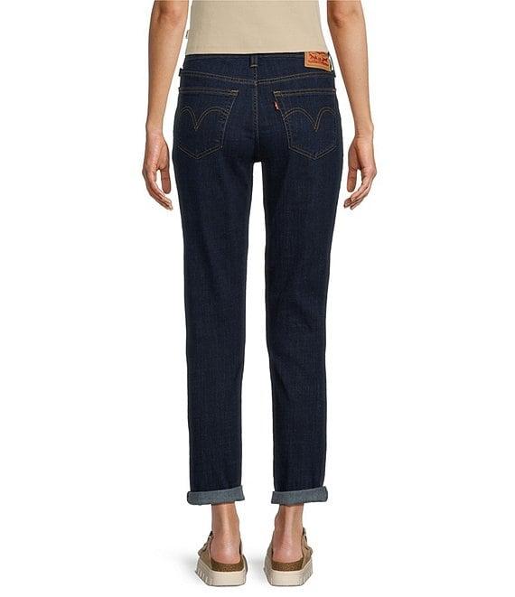 Levi's® Mid Rise Tapered Leg Rolled Hem Stretch Denim Boyfriend Jeans Product Image