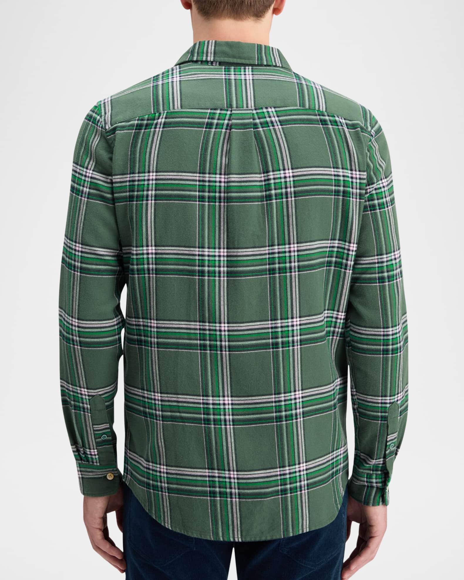 Men's Plaid Sport Shirt Product Image