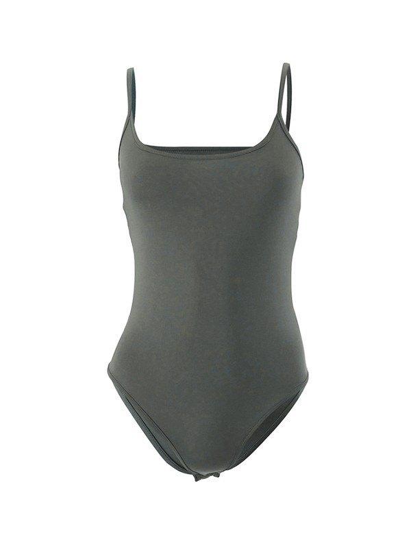 Solid Color Sleeveless Bodysuit Product Image