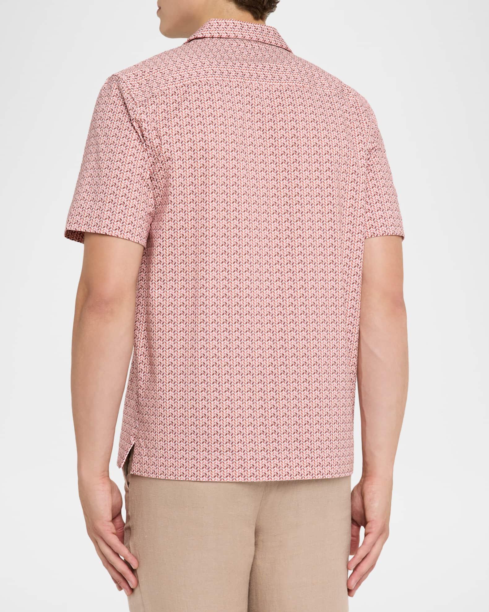 Men's OoohCotton Herringbone Camp Shirt Product Image