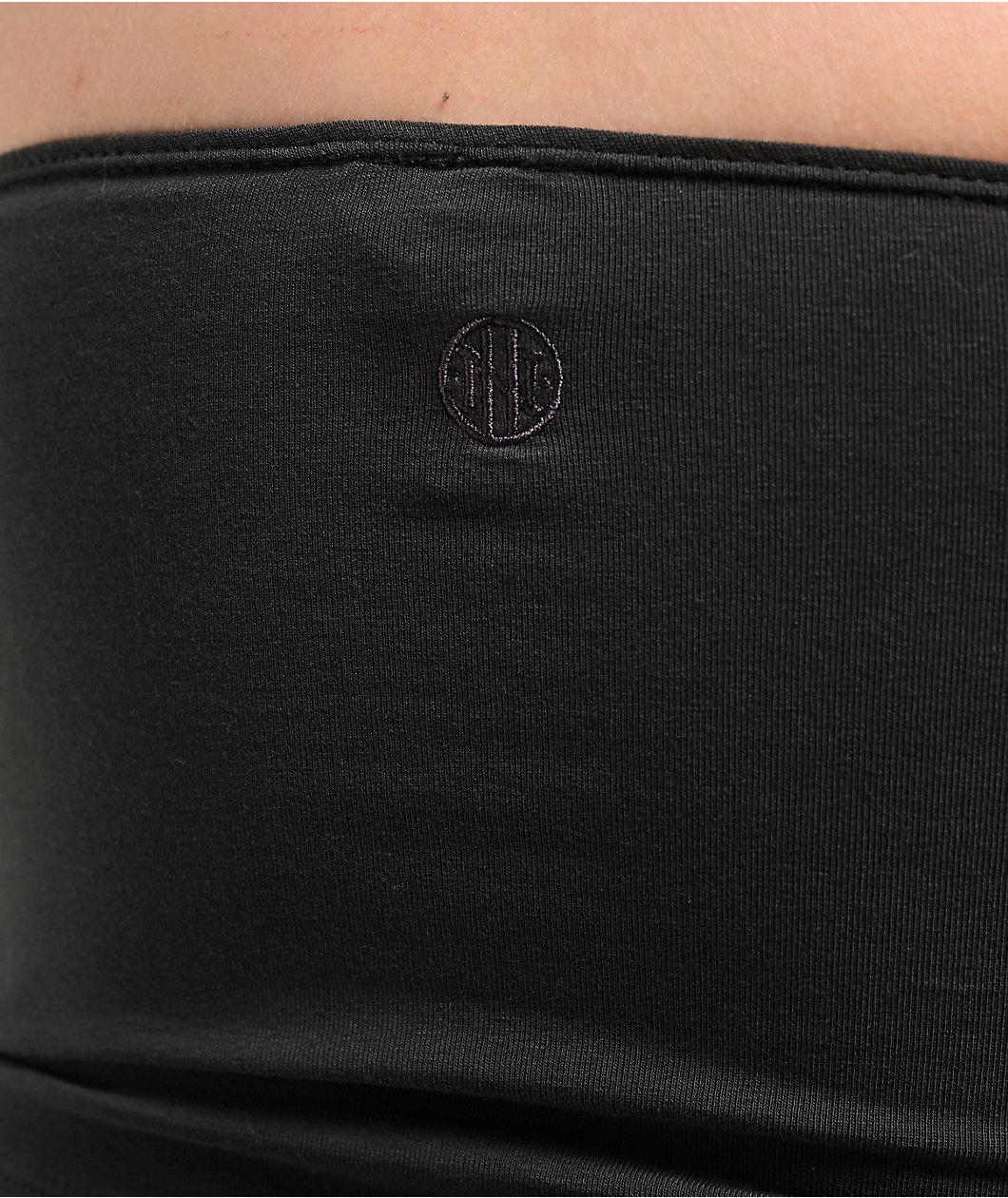 Ninth Hall Tirza Dark Grey Shrug Crop Halter Top Set Product Image