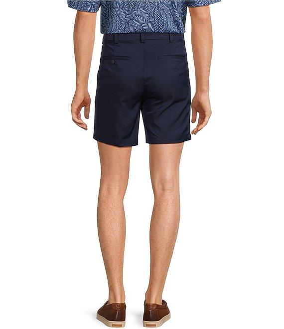 Roundtree & Yorke The Fairway 7#double; Flat Front Performance Shorts Product Image