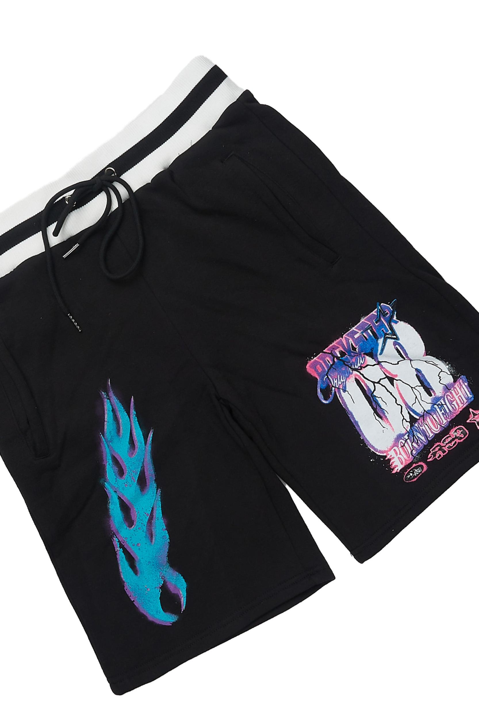 Mambo Black Short Set Male Product Image