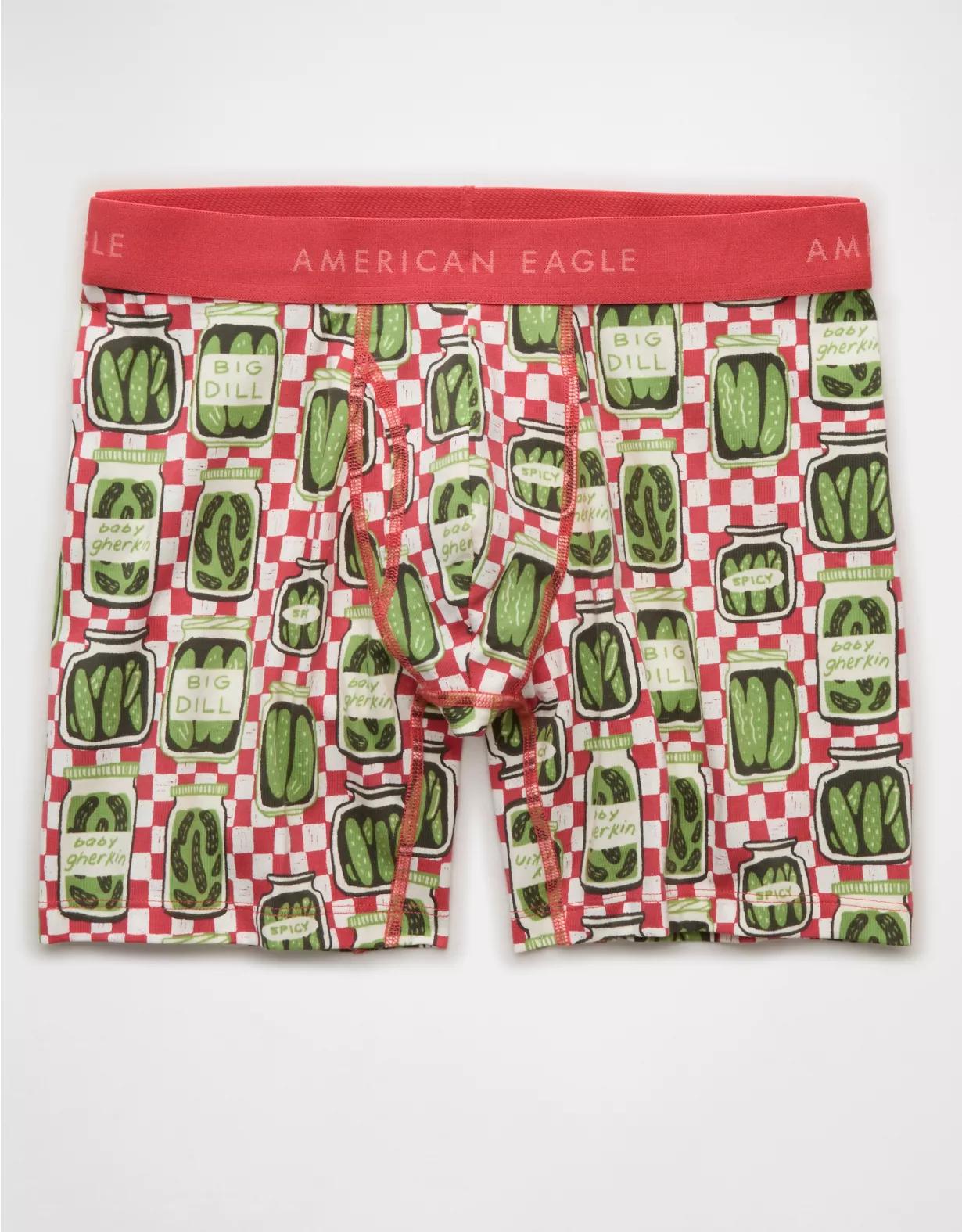 AEO Men's Eggplant 6" Classic Boxer Brief Product Image