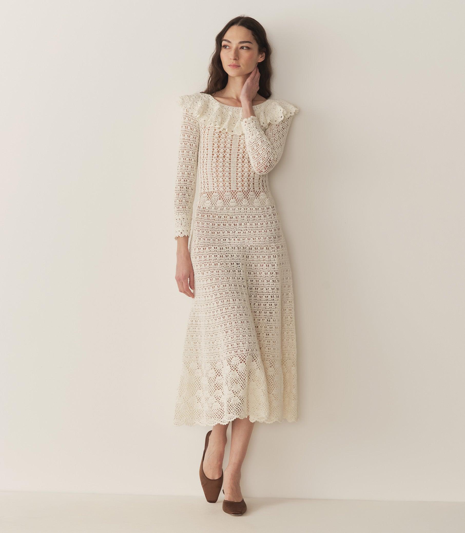 MARGOT DRESS -- PEARL Product Image