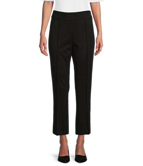 Investments Signature Ponte Pull-On Straight Ankle Pants Product Image