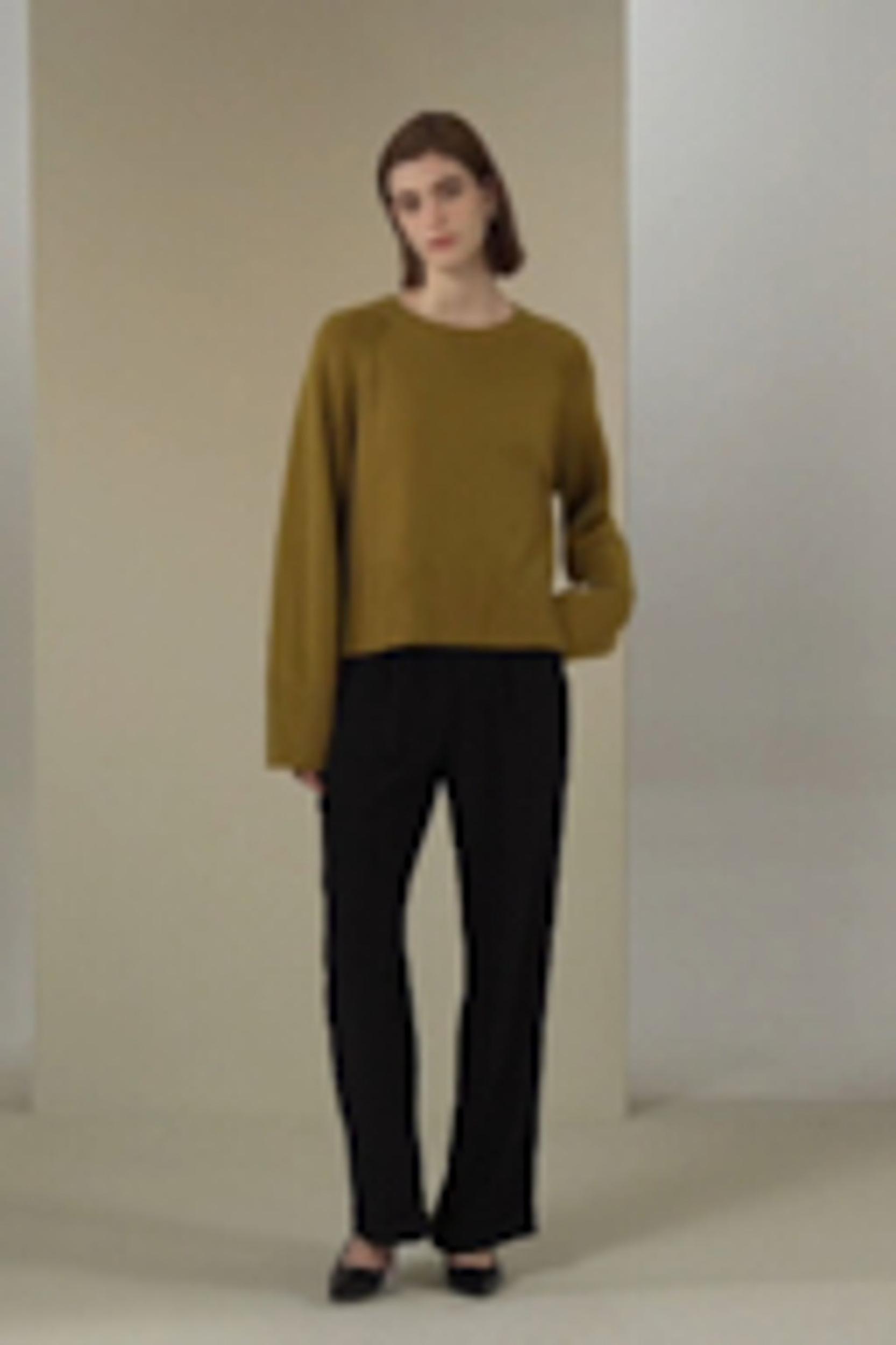 LILYSILK Cashmere Sweater Crew Neck - for Women - White Wool Cashmere - Elegant Mid-Rise Style Sweater S Product Image