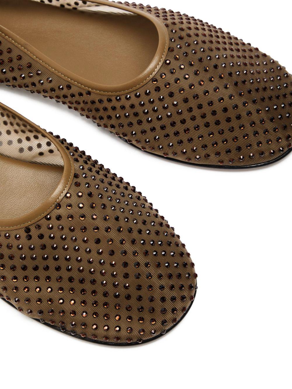 Balla crystal-embellished ballet flats Product Image