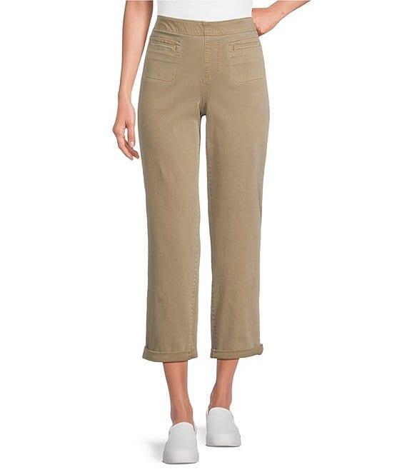 Westbound Petite Size the HIGH RISE fit Crop Pull-On Pants Product Image