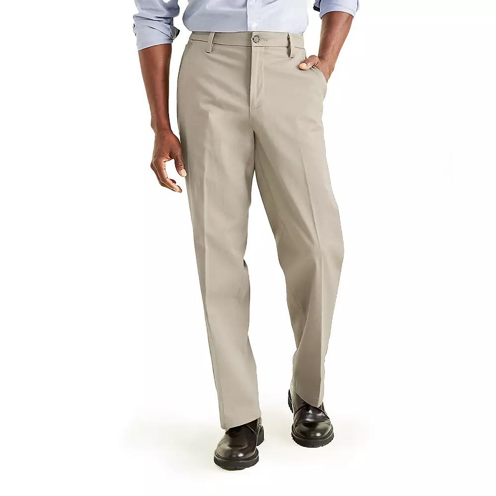Men's Dockers® Workday Classic-Fit Smart 360 FLEX Khaki Pants, Size: 40X29, Safari Beige Product Image