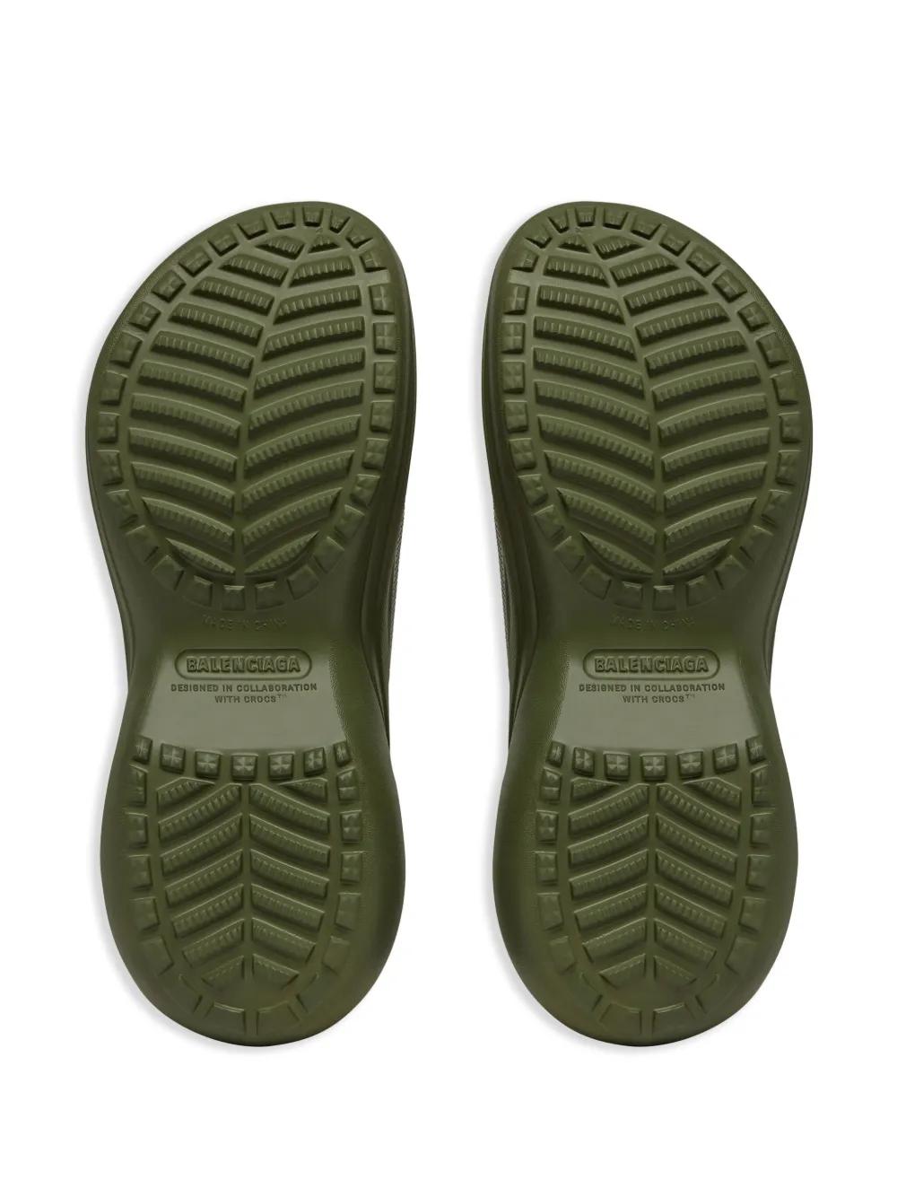 x Crocs logo-embossed slides Product Image