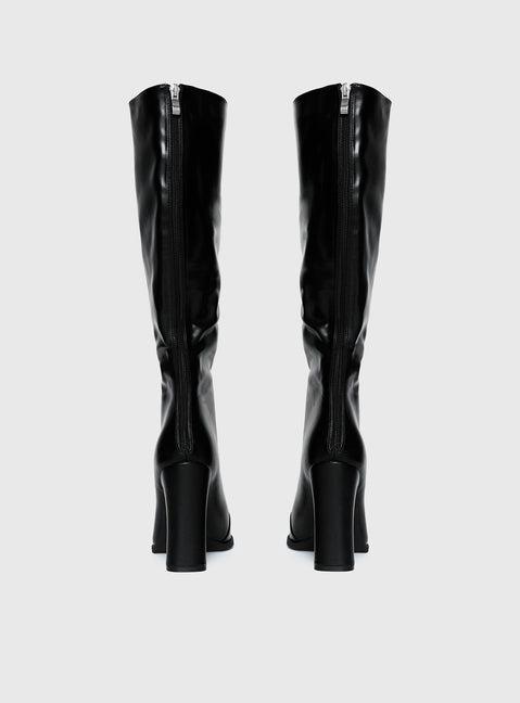 Keeley Boots Matte Black Product Image