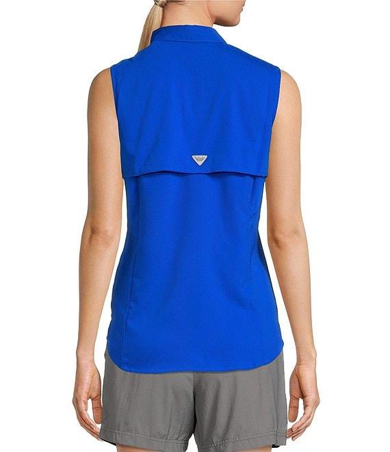 Columbia Women's Tamiami Collar Neck Sleeveless Button Front Shirt Product Image
