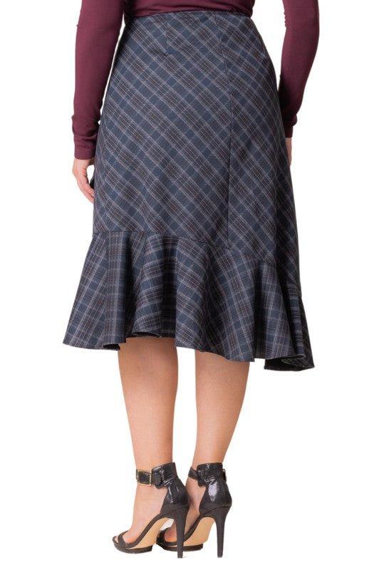 Carina Flounce Skirt - Plus Product Image