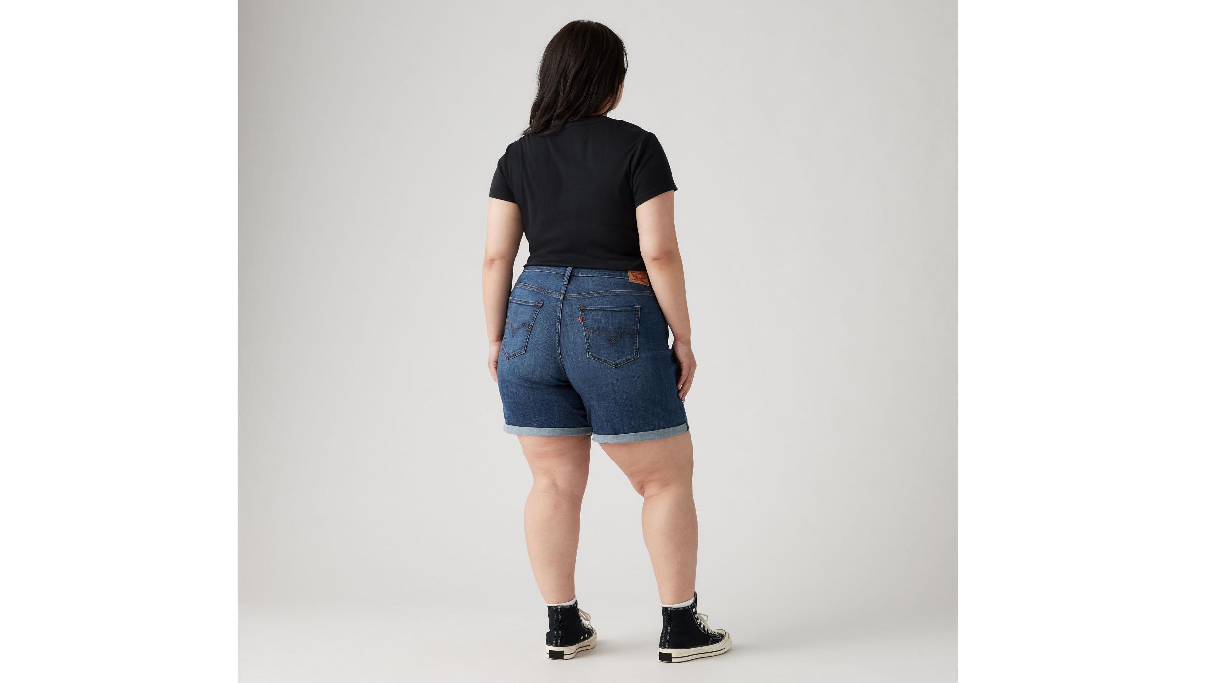 Mid Length Women's Shorts (Plus Size) Product Image