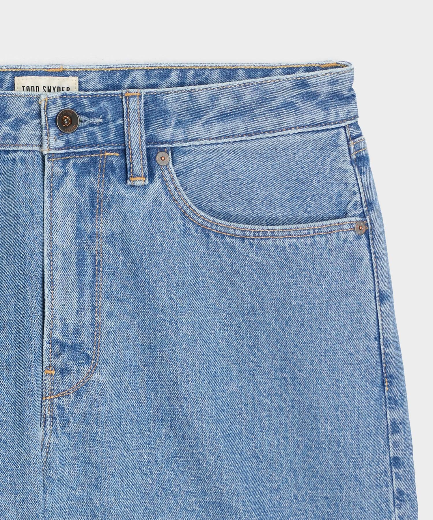 8" Relaxed Denim Short Product Image