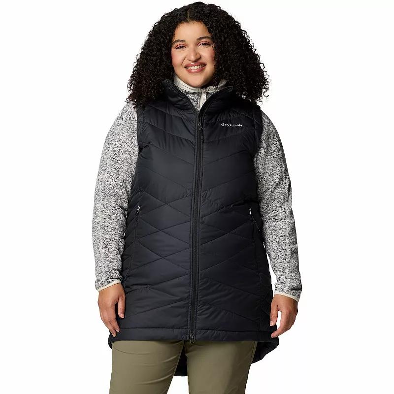 Columbia Womens Heavenly II Long Vest - Plus Size- Product Image