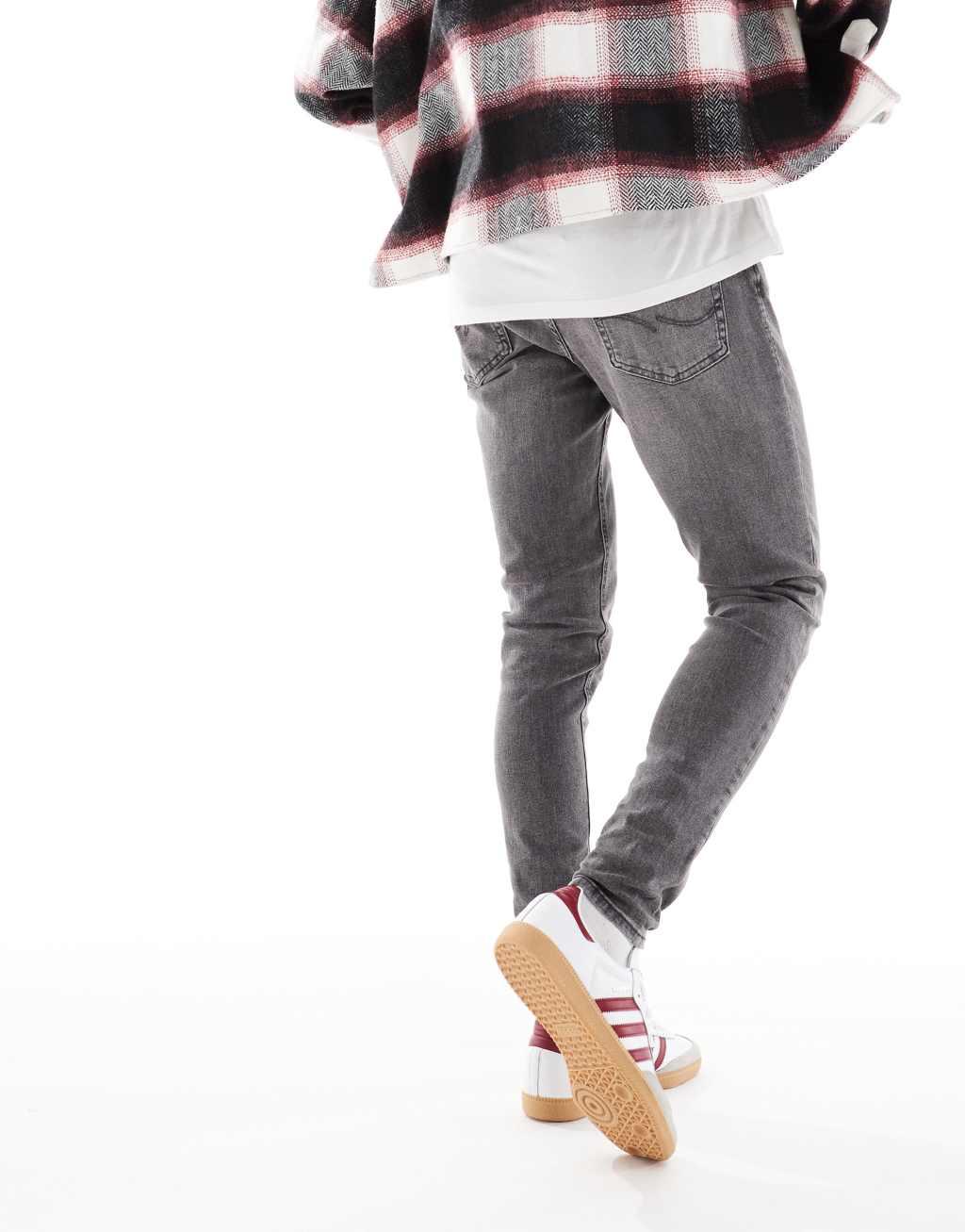 Jack & Jones Glenn slim tapered in gray wash Product Image