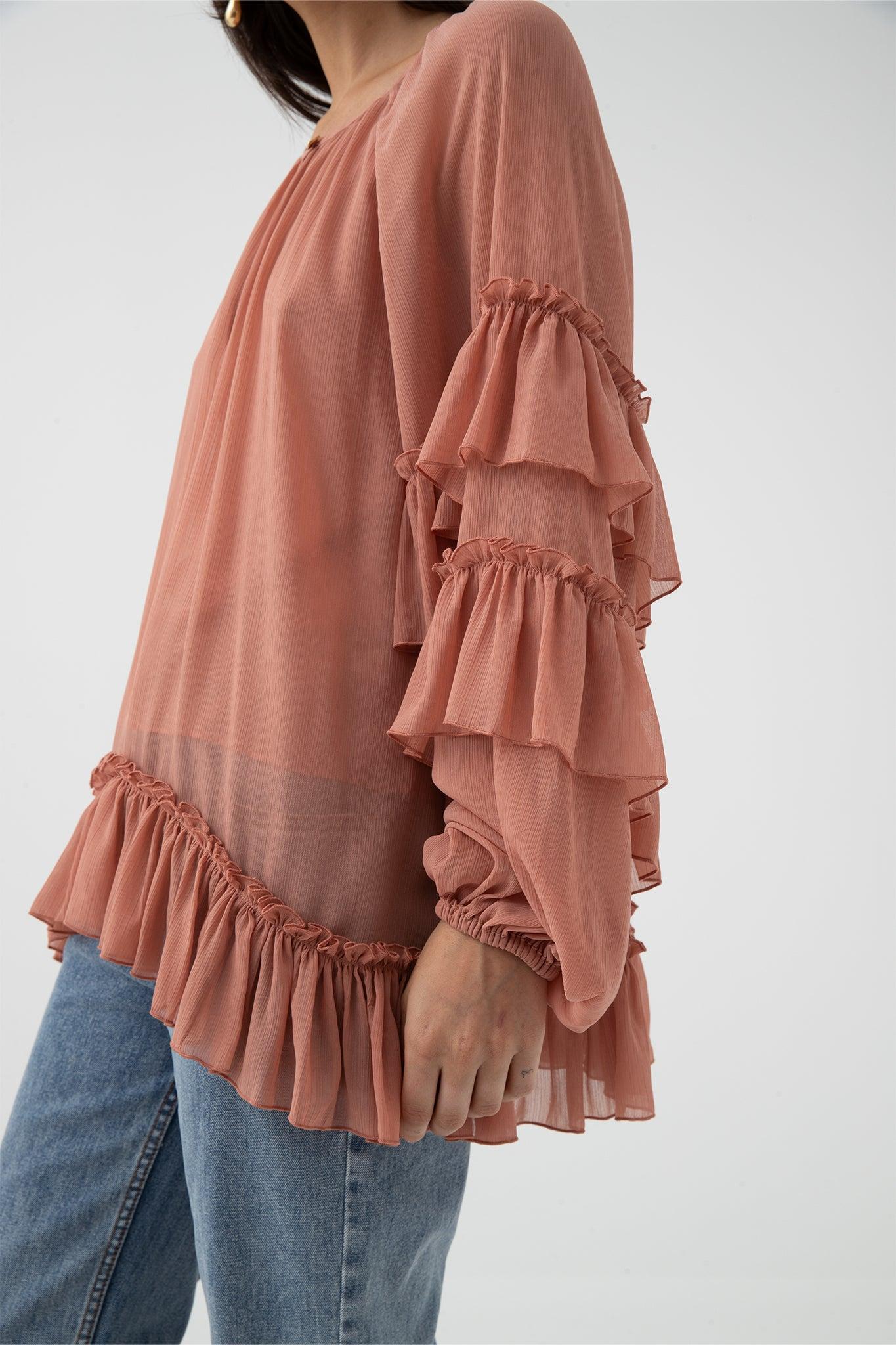 Mina Blouse-IVORY / 6 Product Image