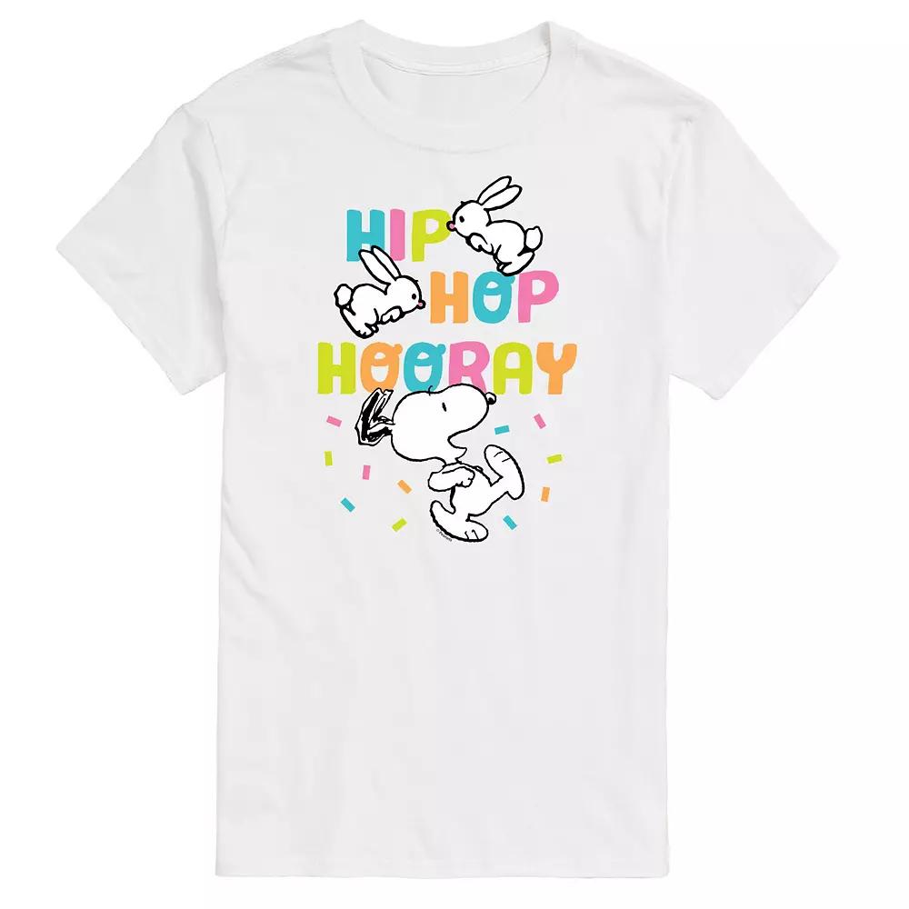 Men's Peanuts Easter Hip Hop Hooray Graphic Tee,  Product Image