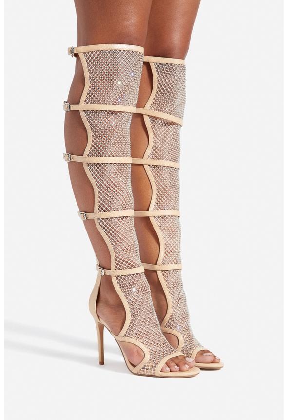 JustFab Margaux Platform Loafer Pump Womens Black/ White Size 8.5 Product Image