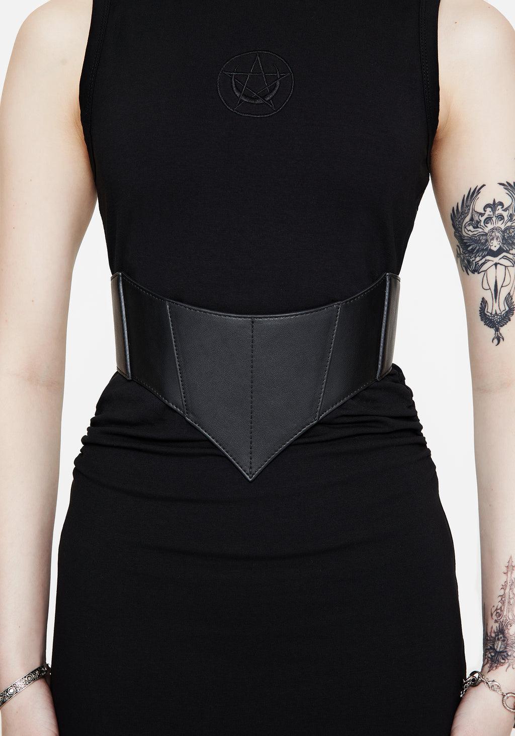 Airie Pointed Detail Waist Belt Product Image