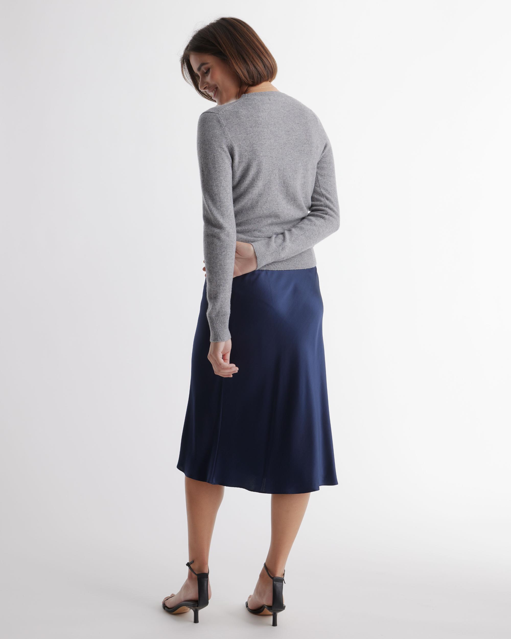 Quince | Women's 100% Washable Silk Skirt Product Image