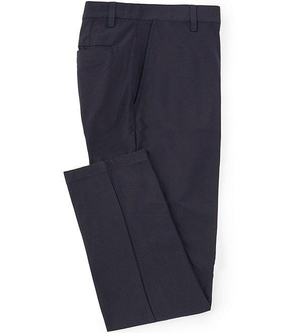 RHONE Slim Fit Flat Front Commuter Stretch Pants Product Image