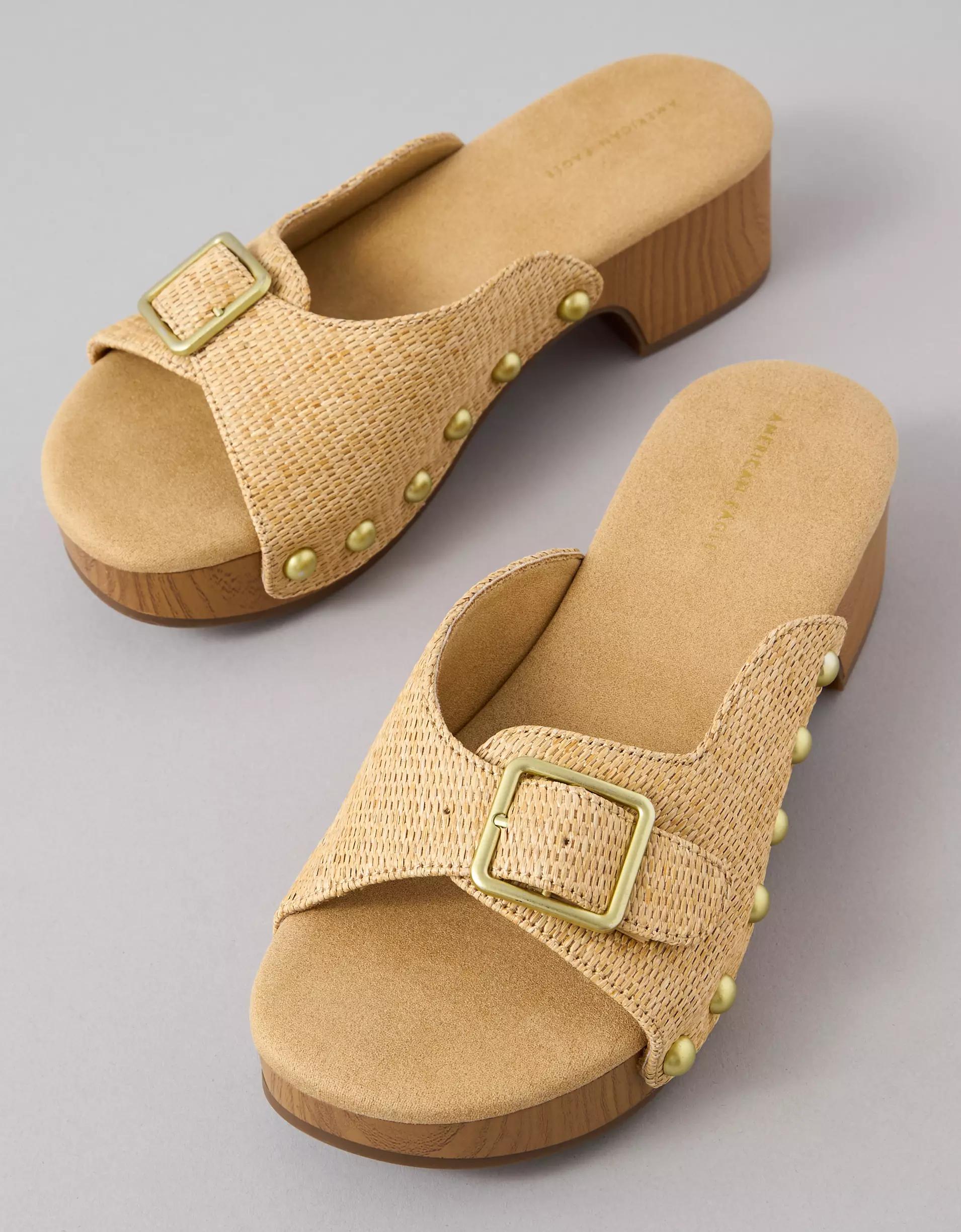 AE Raffia Clog Product Image