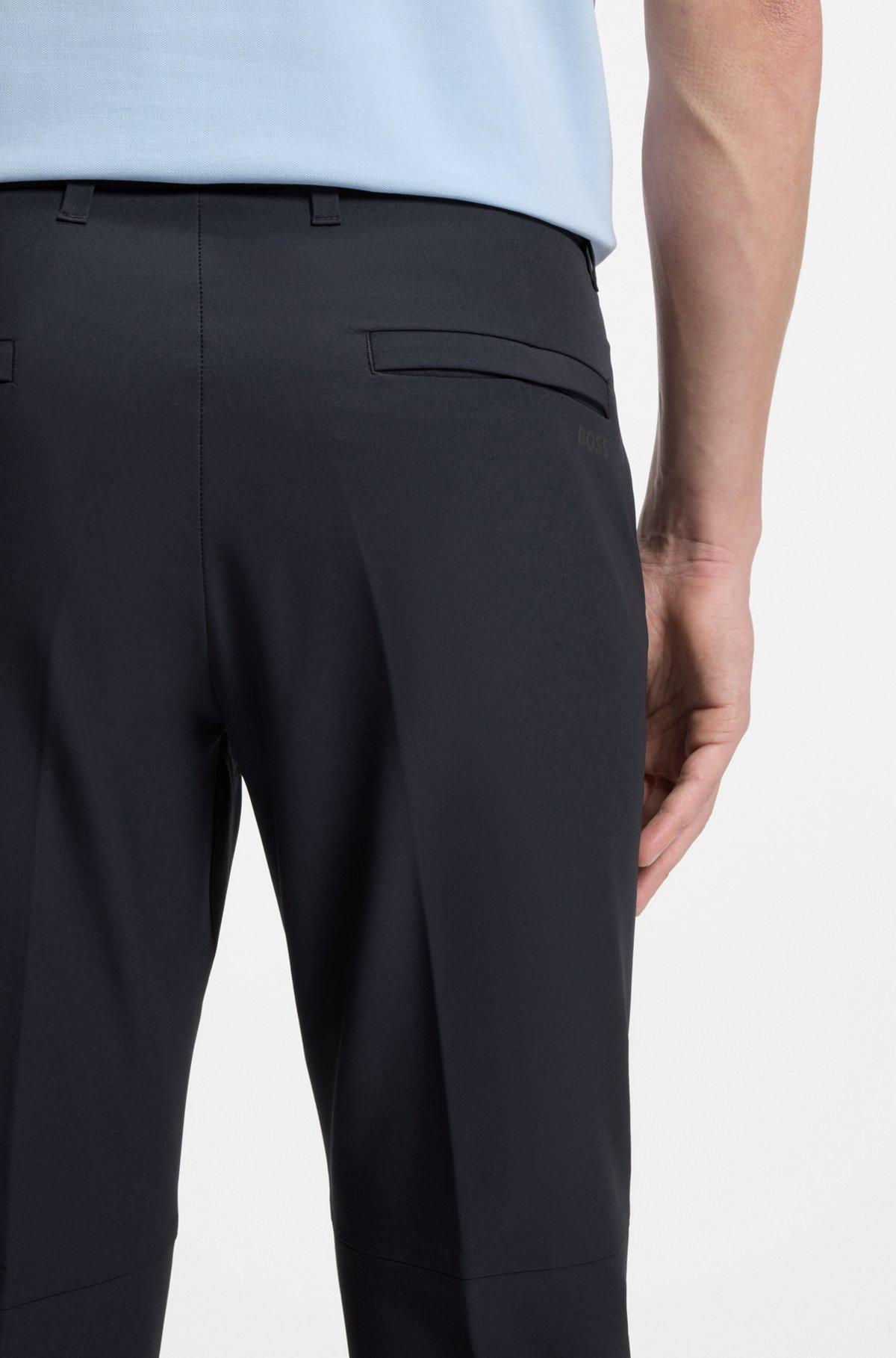 Slim-fit pants in water-repellent stretch fabric Product Image