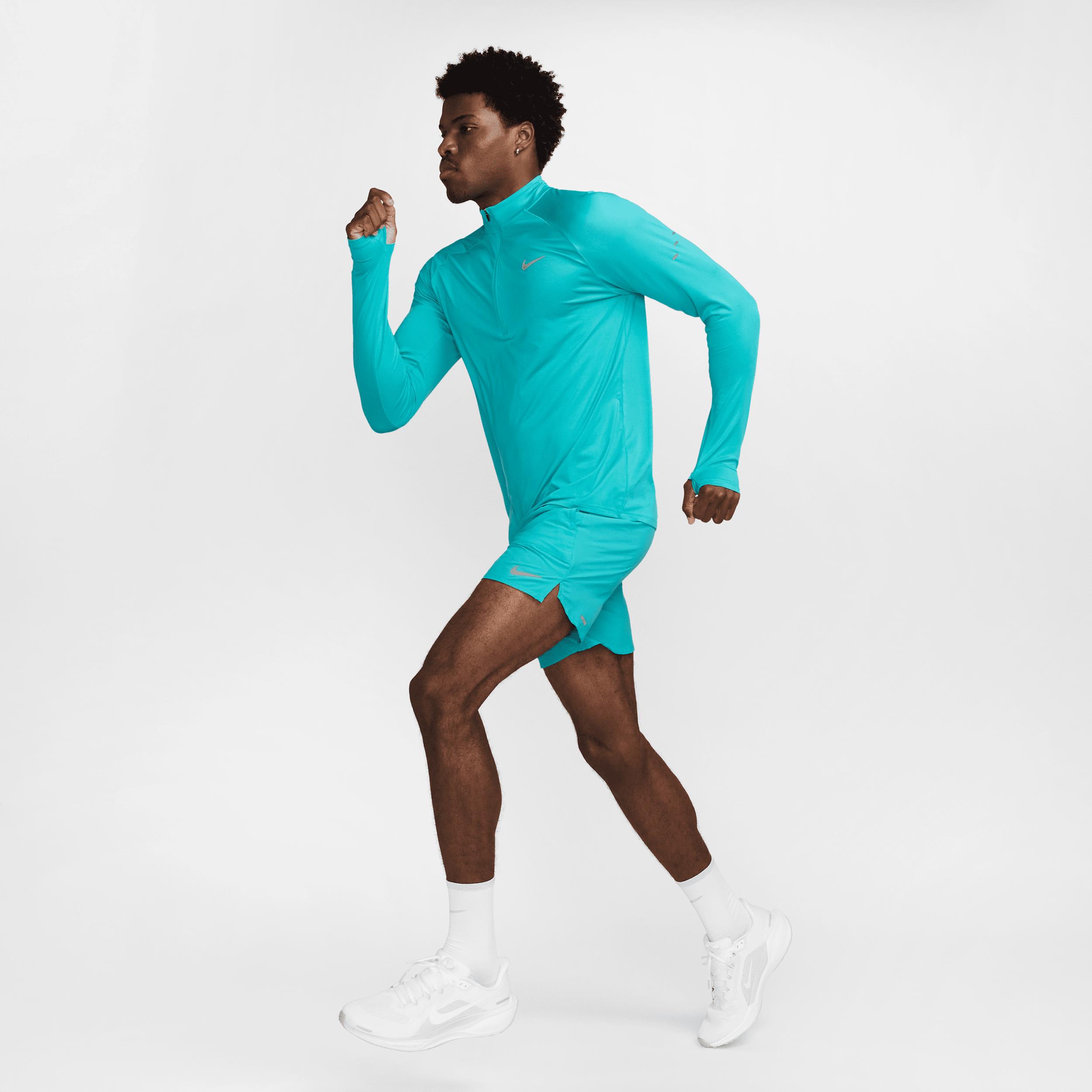 Nike Mens Stride Dri-FIT 1/4-Zip Running Top | HV2180-010 Product Image