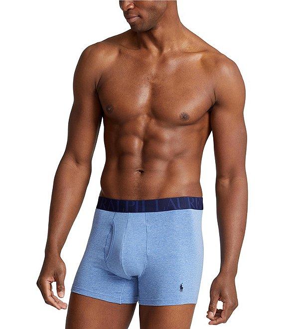 Polo Ralph Lauren Blue Boxer Briefs 3-Pack Product Image