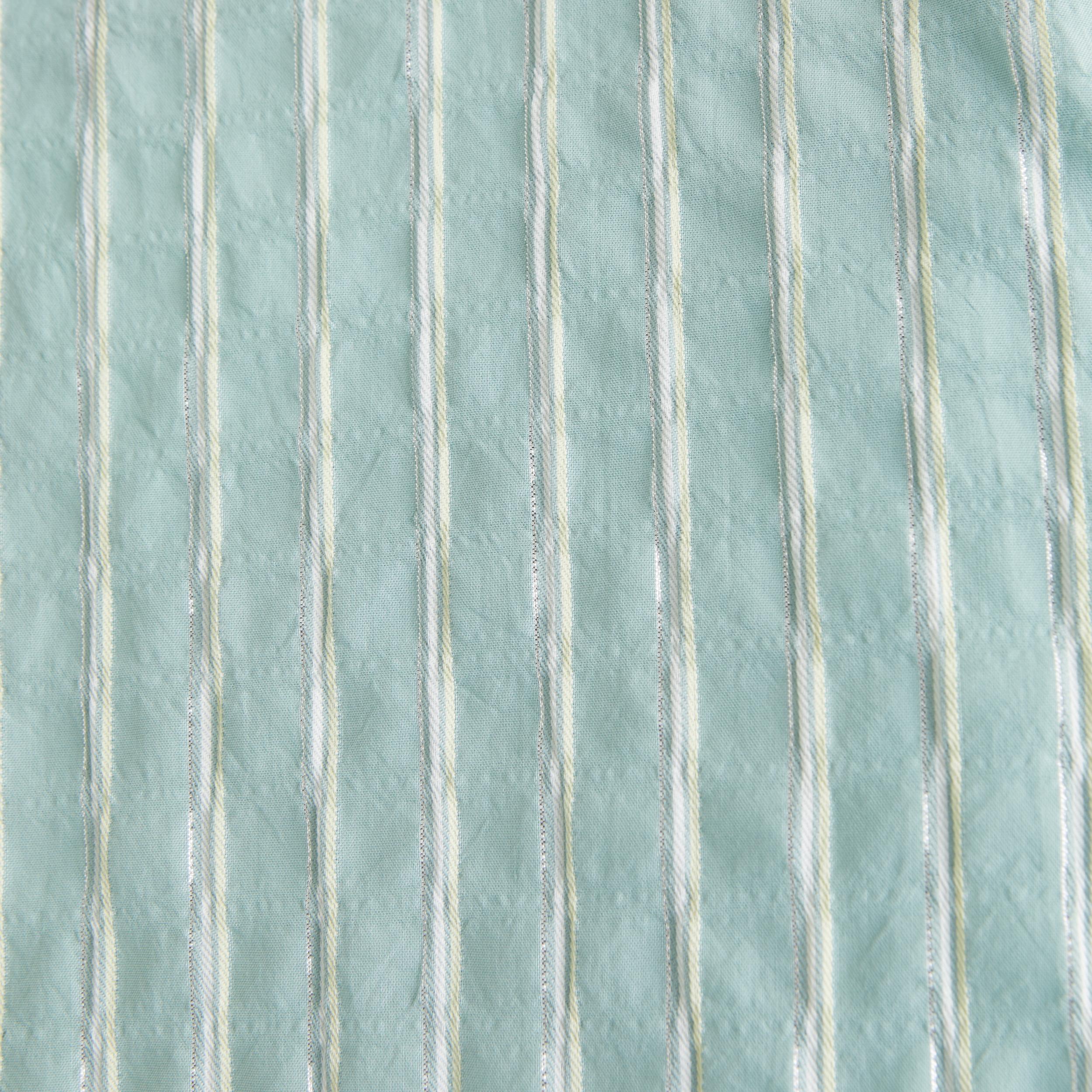 Pride Long-Sleeve Striped Button-Up Shirt Product Image