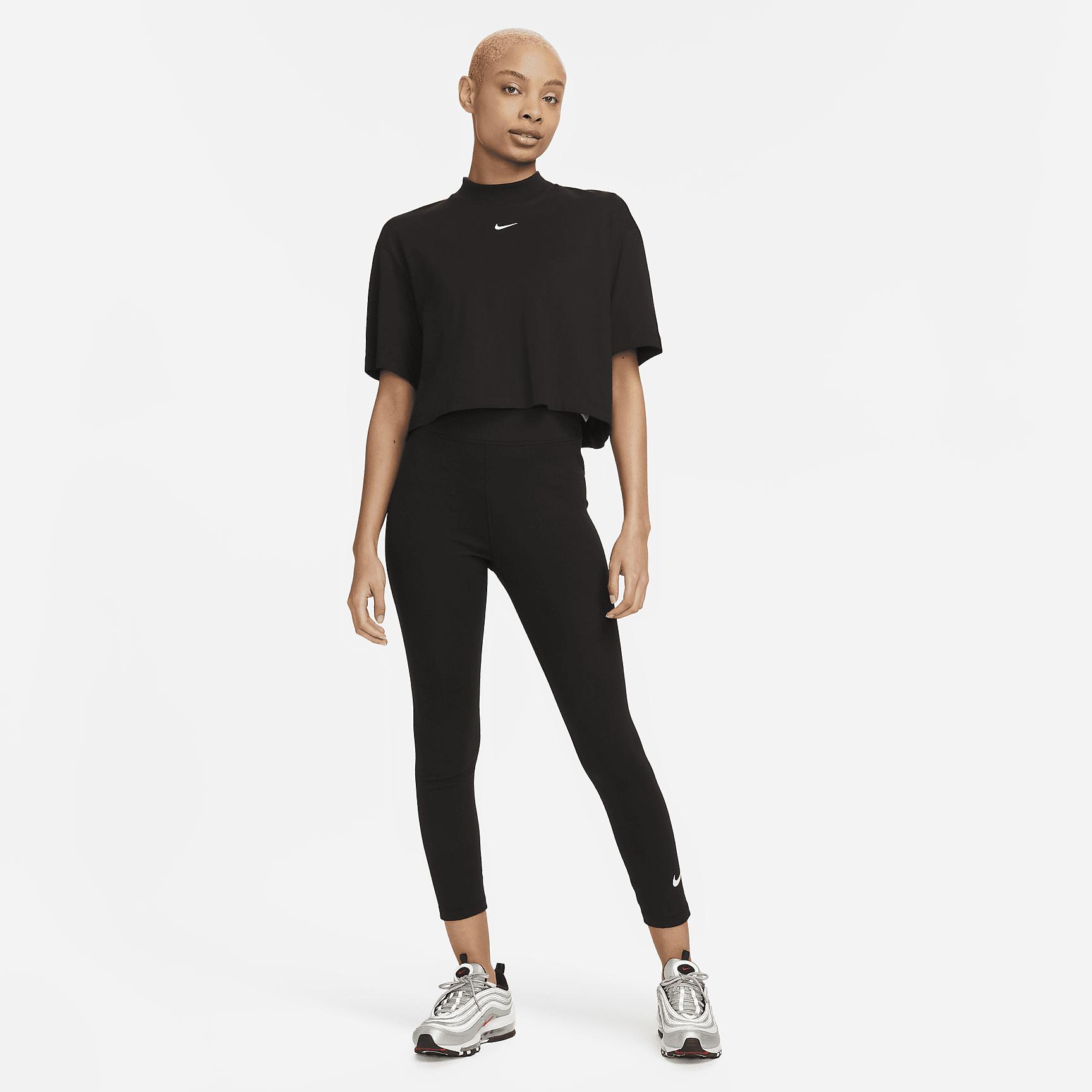 Womens Nike Sportswear Classic High-Waisted 7/8 Leggings | DV7789-010 Product Image