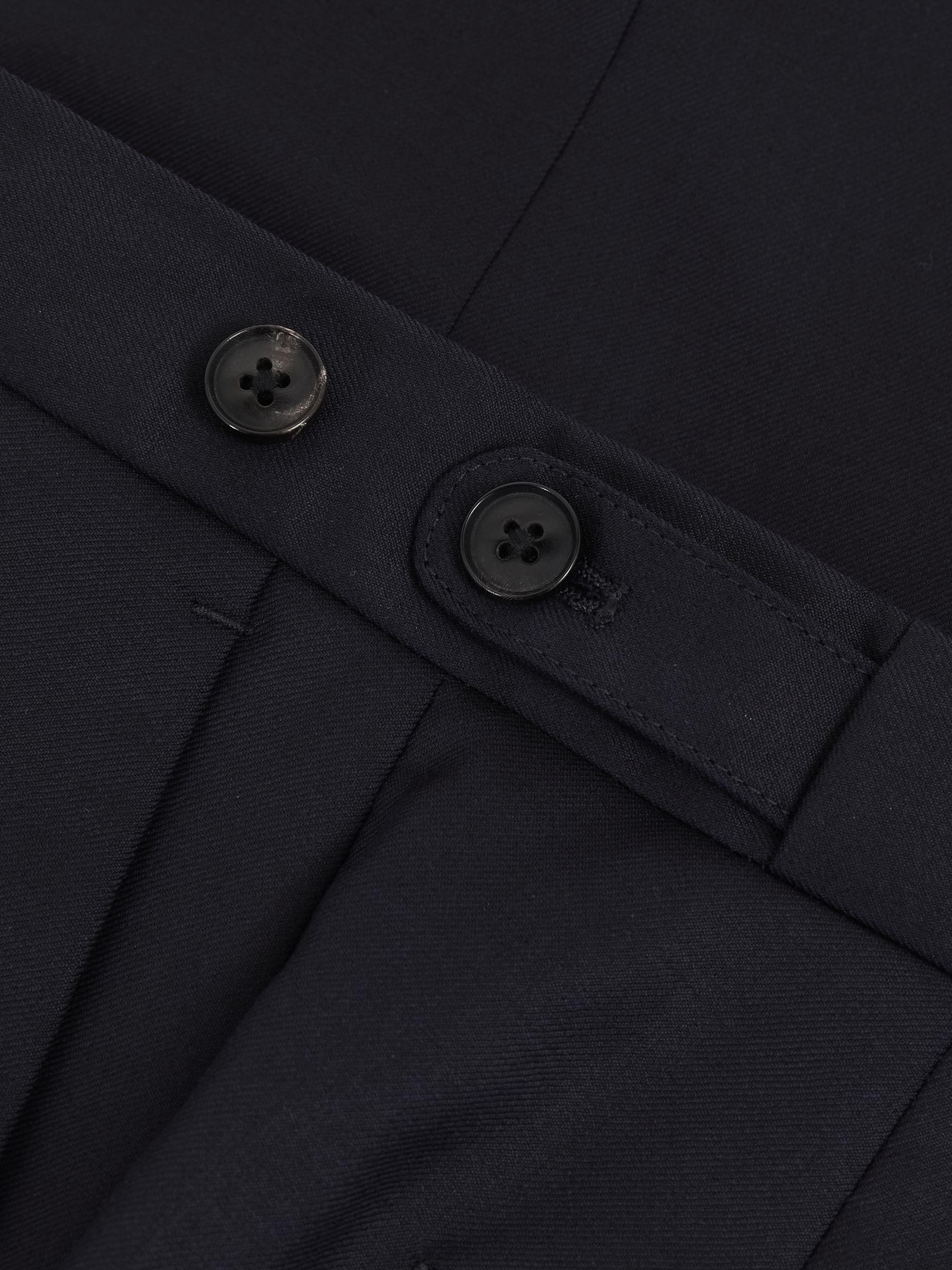 Wool-Blend Slim-Fit Suit Trousers in Navy Product Image