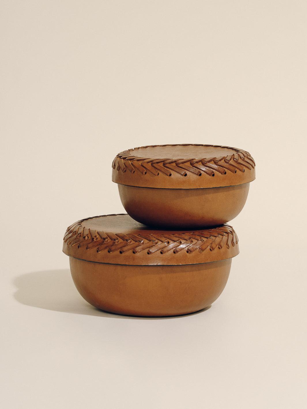 The Box Set in Leather Lace Trim Product Image