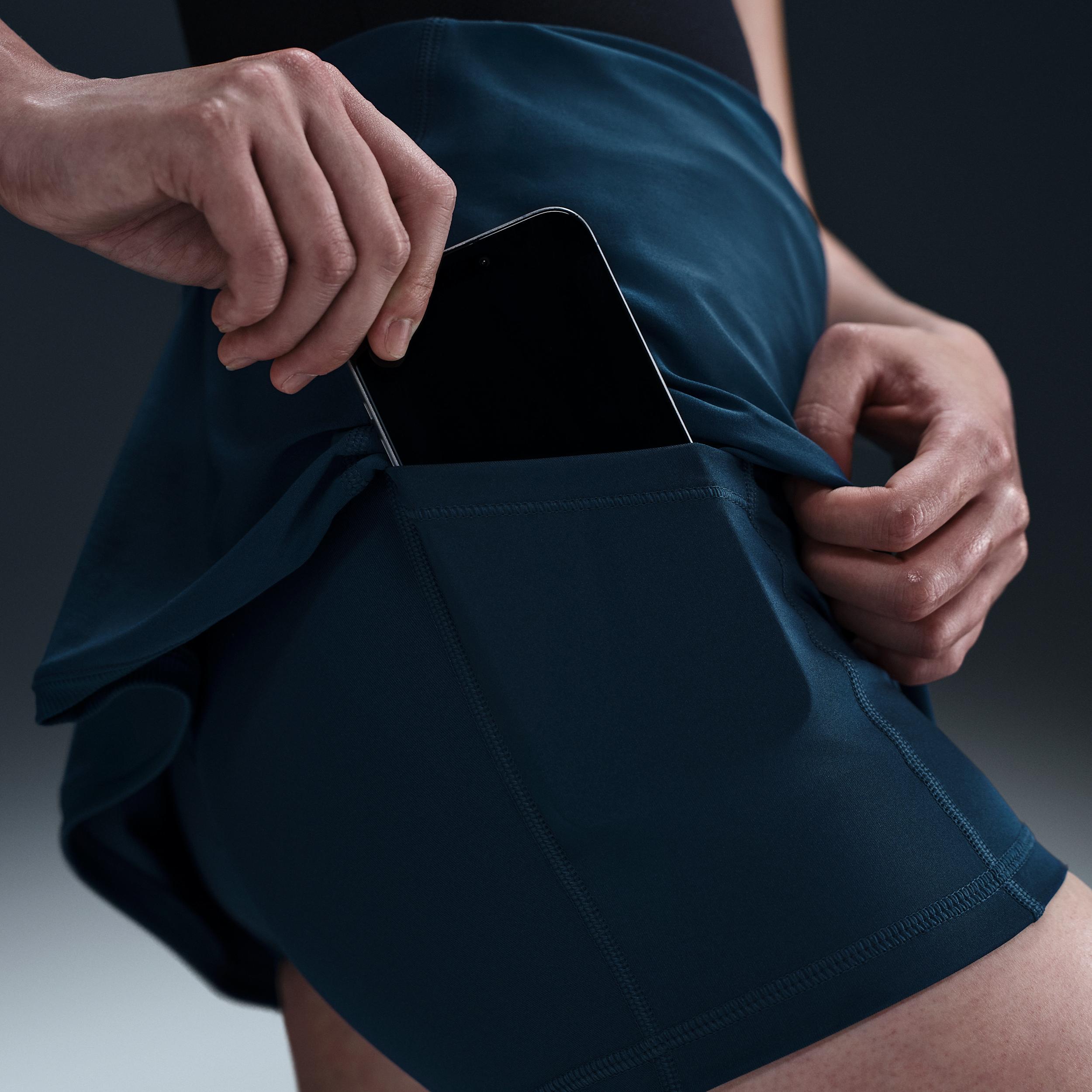 Nike Womens Victory Dri-FIT Straight Tennis Skirt | FD5574-010 Product Image