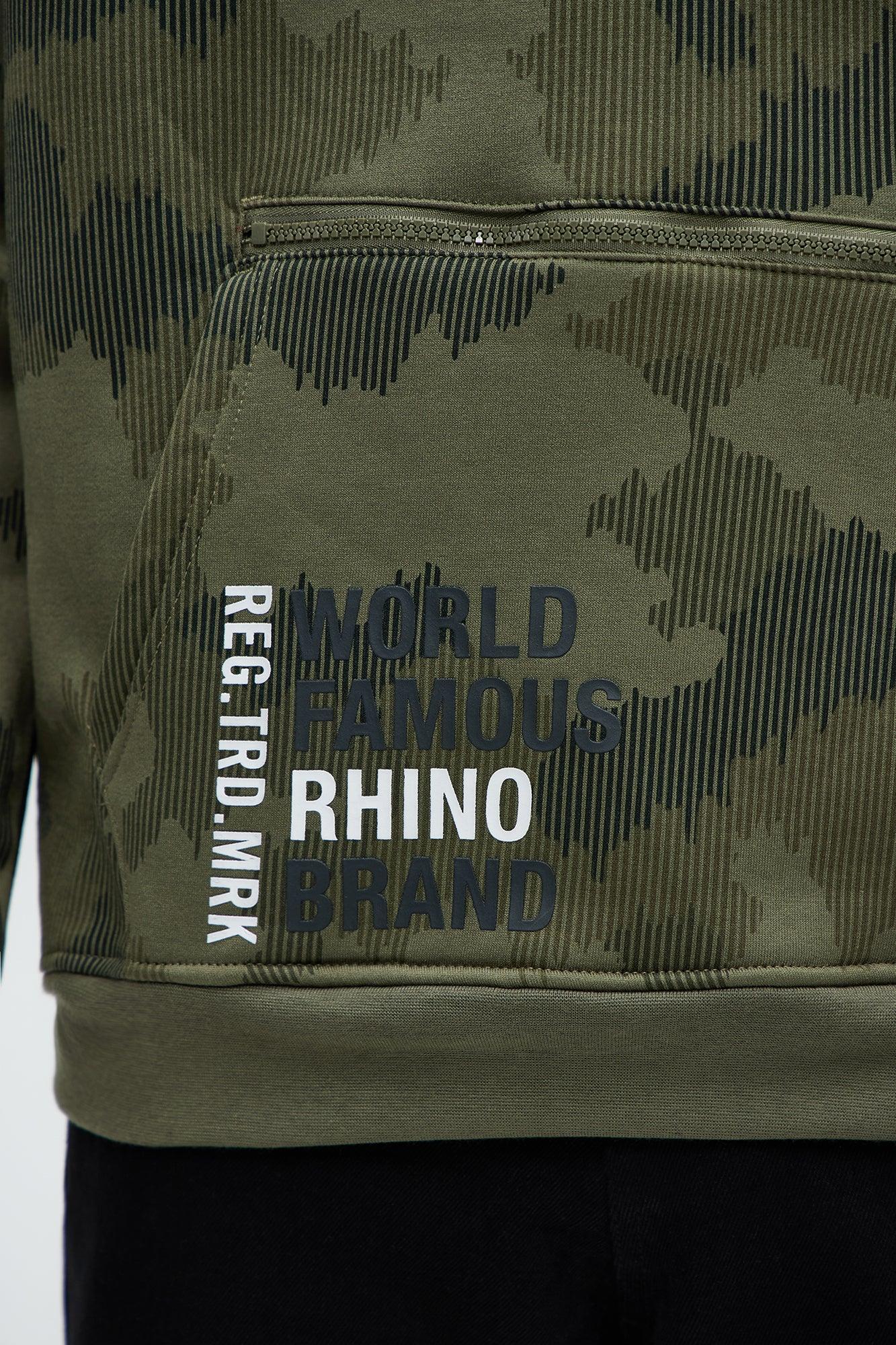 Ecko Unltd 72 Camo Hoodie - Green Product Image