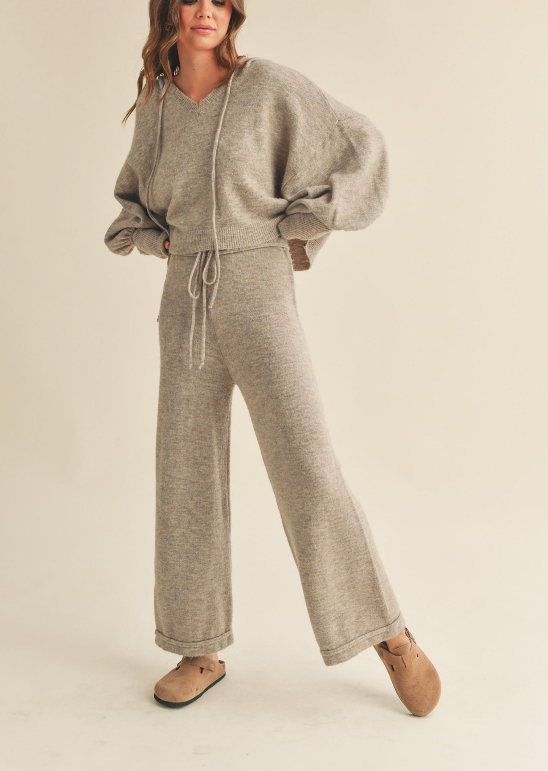 Cozy Sweater Pants Product Image
