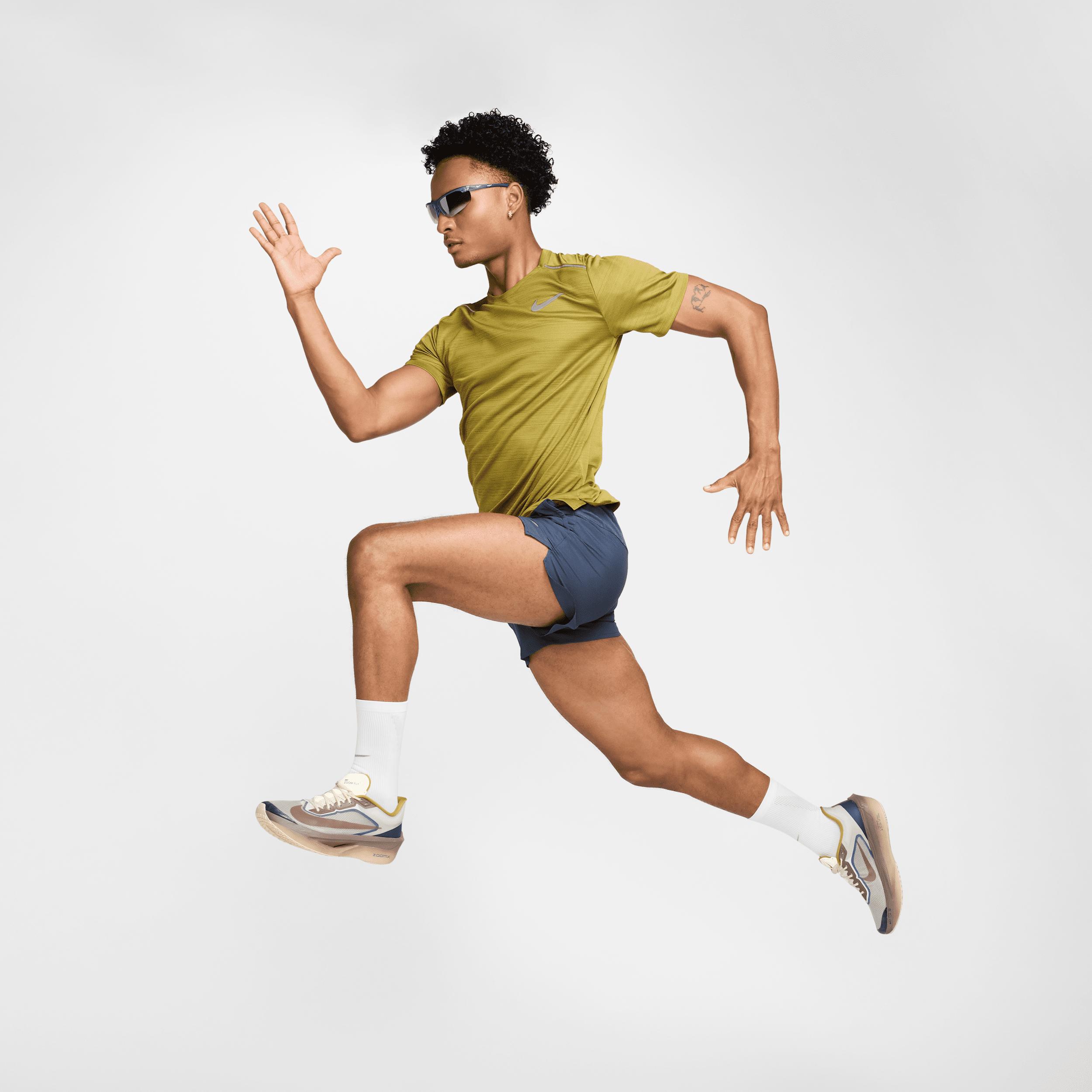 Nike Mens Stride Dri-FIT 5 Brief-Lined Running Shorts | DM4755-437 Product Image