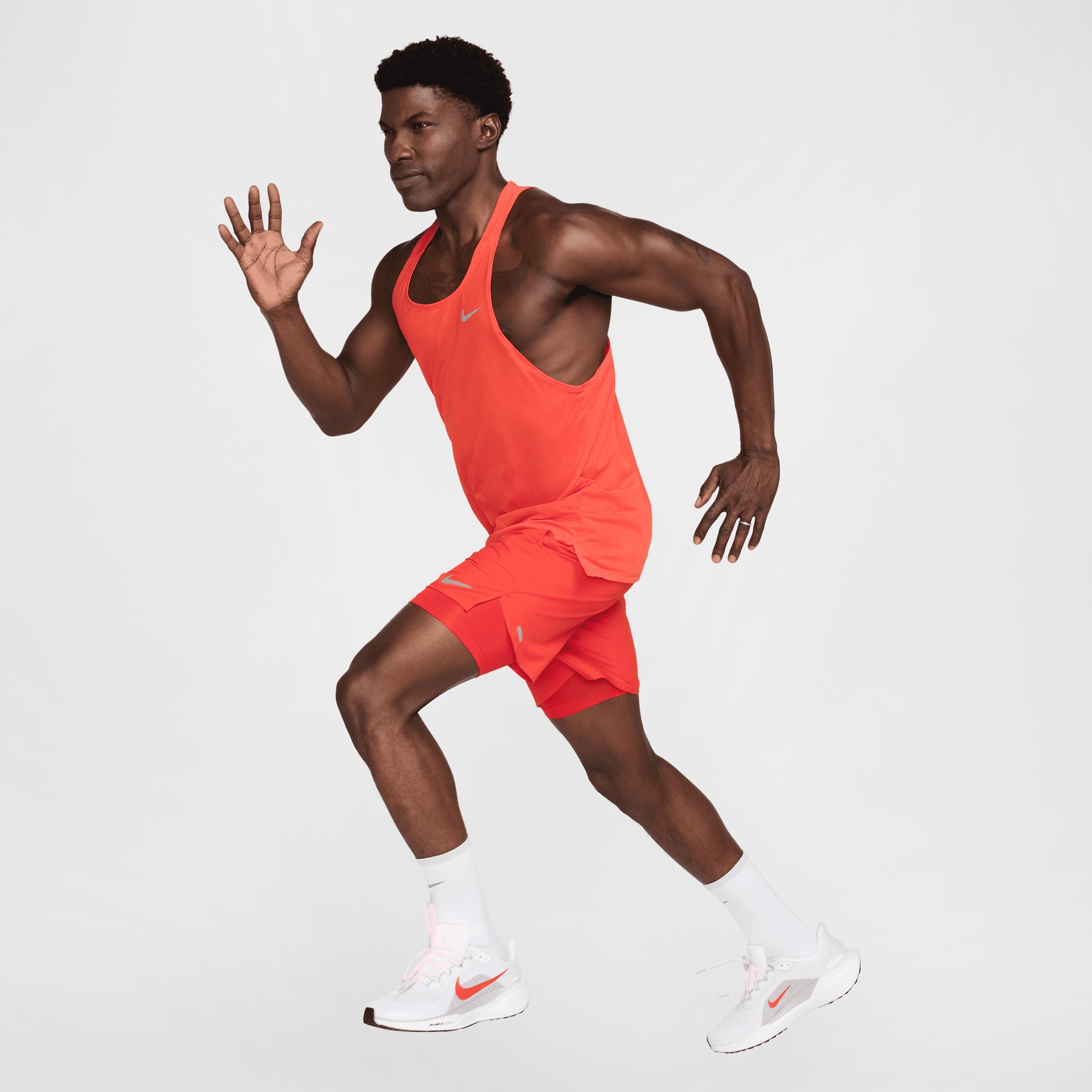 Nike Mens Fast Dri-FIT Running Singlet | FN4229-696 Product Image